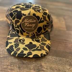 Camo Hat - Black and Brown